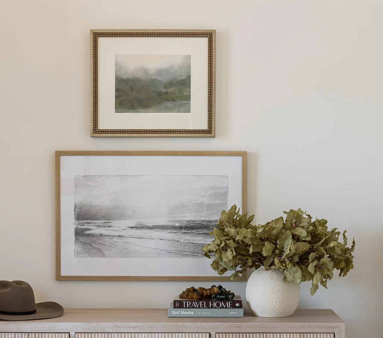 Gallery wall artwork