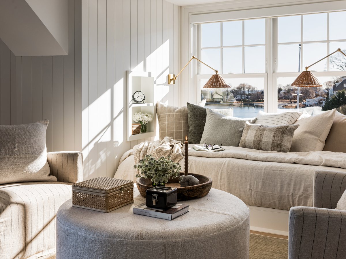 Attic living space in Coastal Connecticut