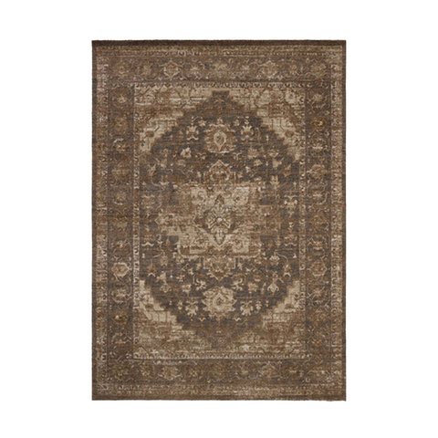 Harbor Woven Rug, Charcoal / Mocha-featured