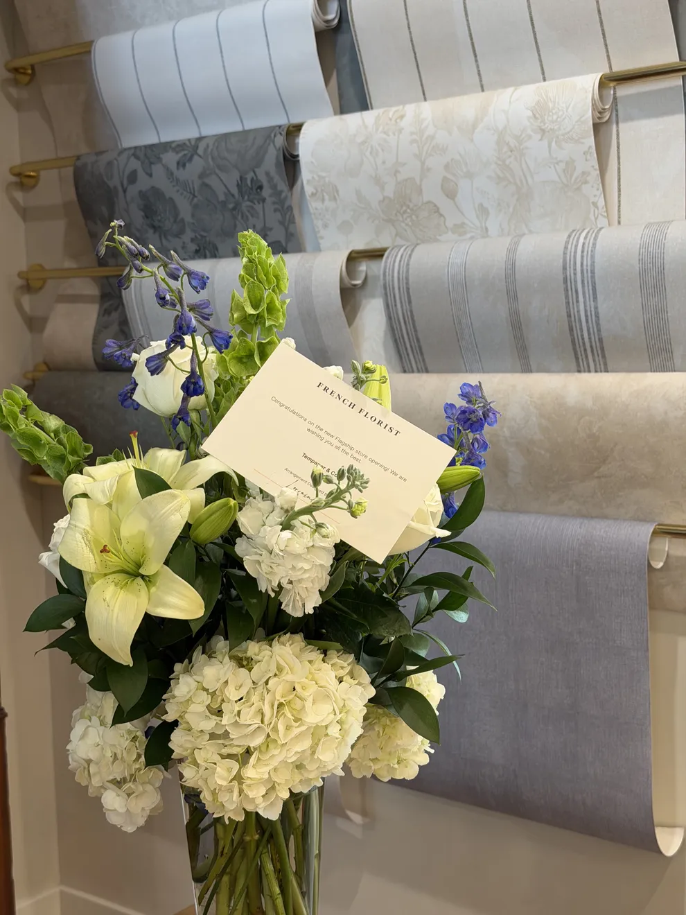 Florals at Pure Salt Store Grand Opening, Newport Beach, CA