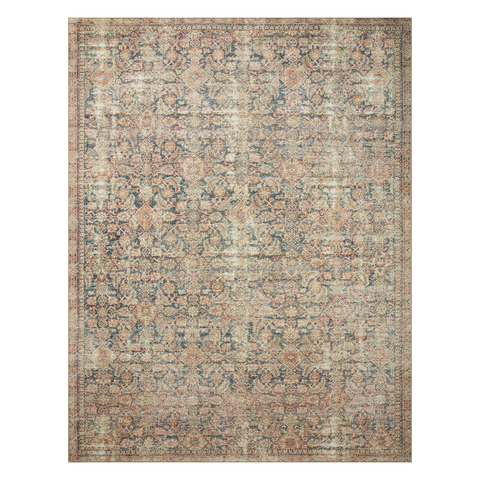 Joey Rug, Navy / Multi-featured