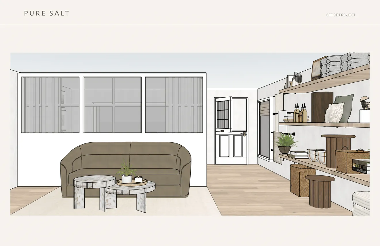 New Showroom Sitting Area, Newport Beach