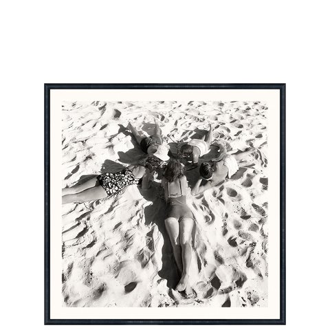 Nostalgia Collection - Beach Meeting C. 1950-featured