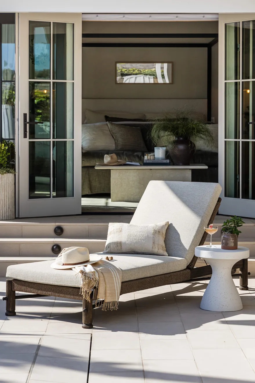 Outdoor lounging design