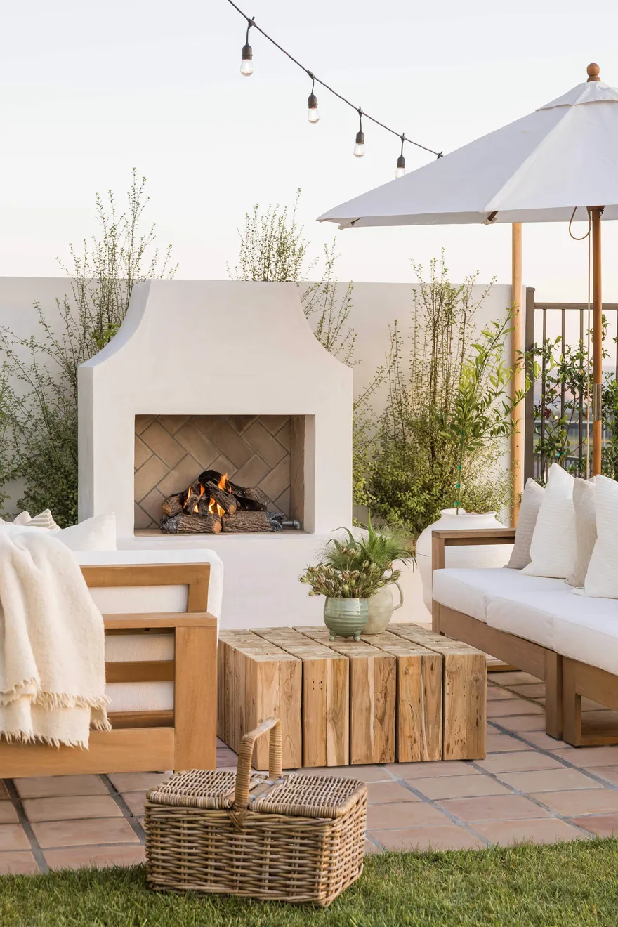 Styling an outdoor space for gathering