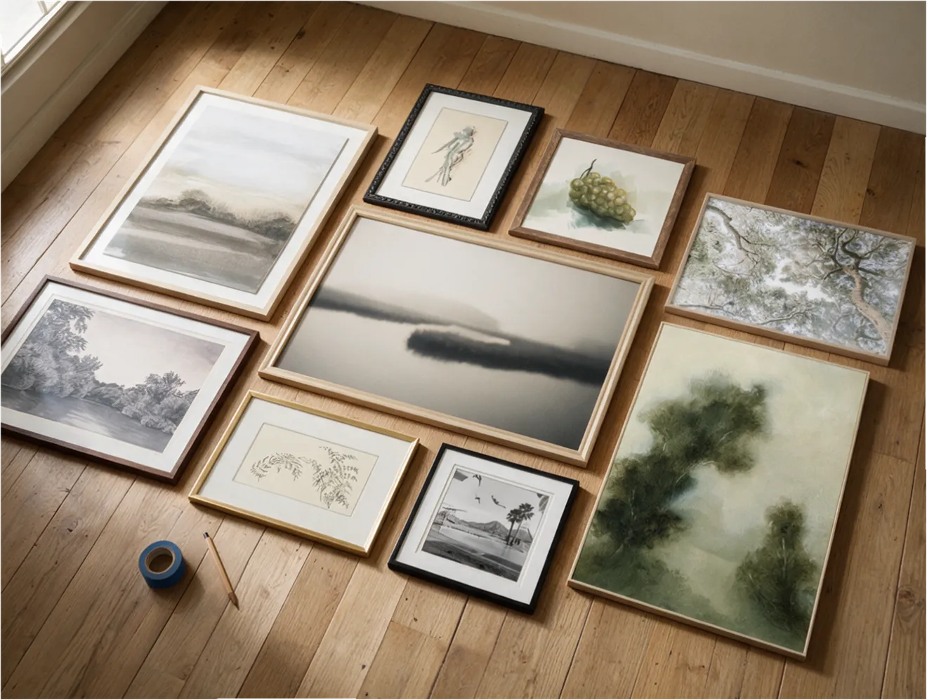 Artwork on the floor