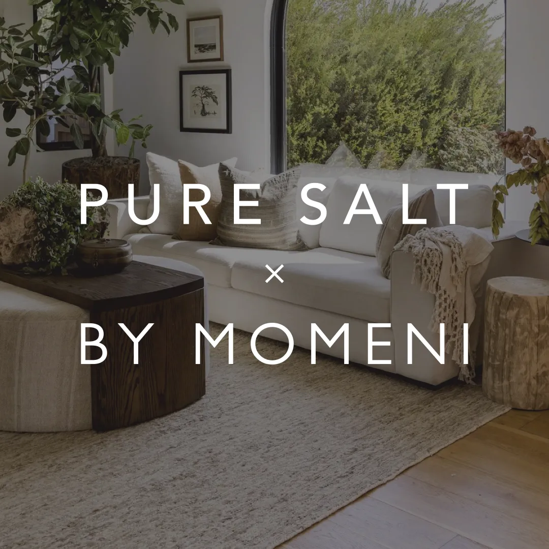 Pure Salt x Momeni partnership