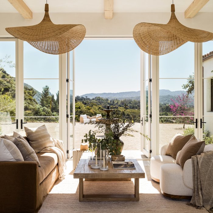 Foyer Seating in Ojai Oasis by Pure Salt