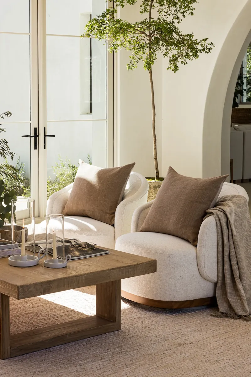 Foyer Seating in Ojai Oasis by Pure Salt