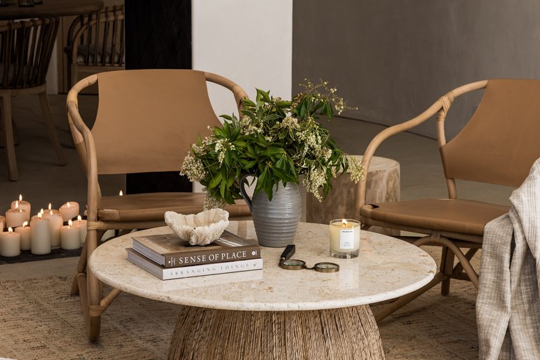 Foyer Seating in Ojai Oasis by Pure Salt