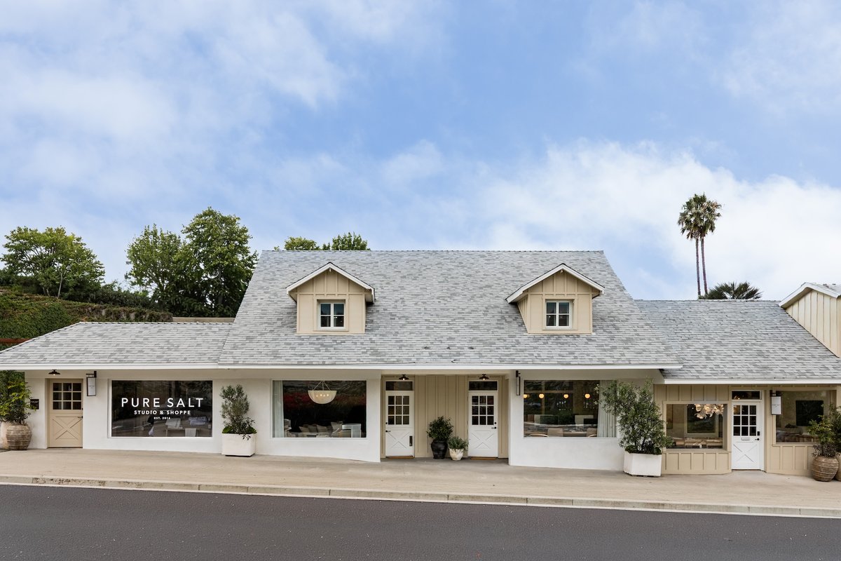 Exterior of Pure Salt's Store + deisgn Studio