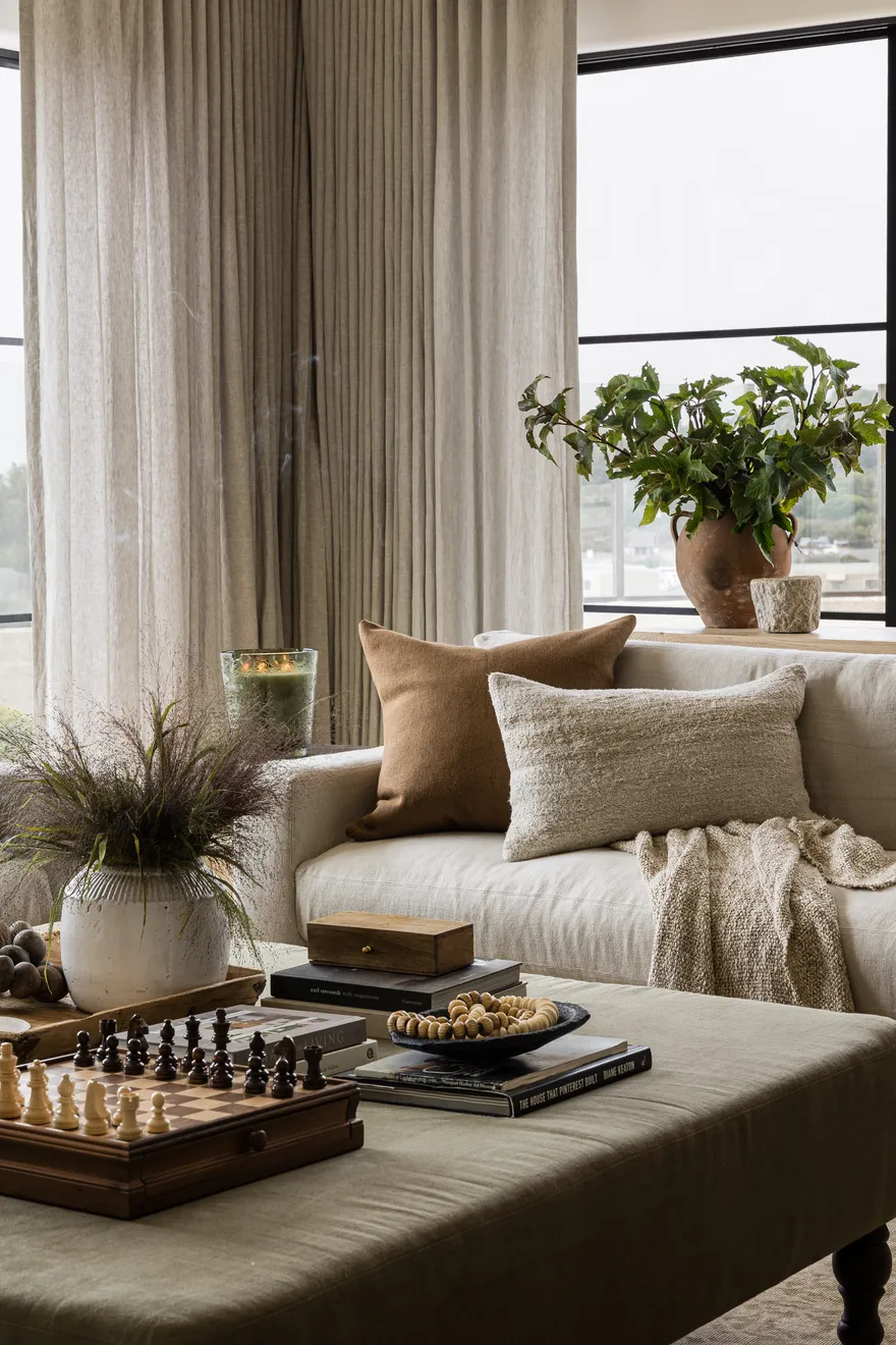 Organic Moss Living Room