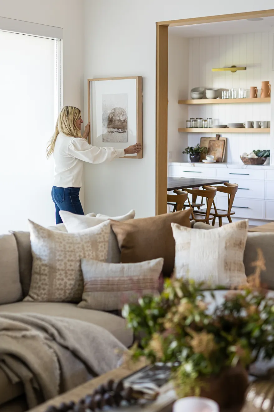 How to Hang Artwork