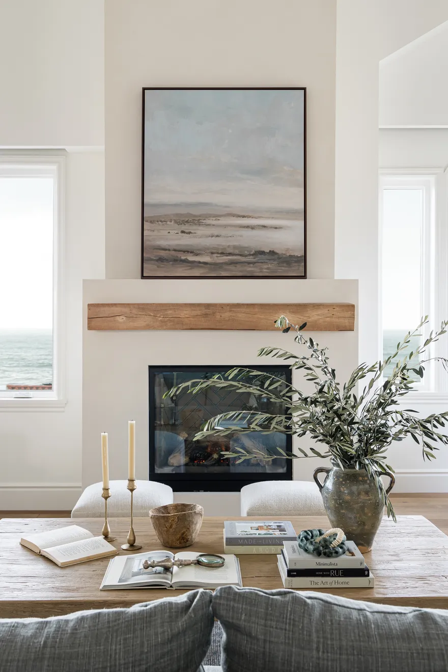 Artwork Mantle Styling