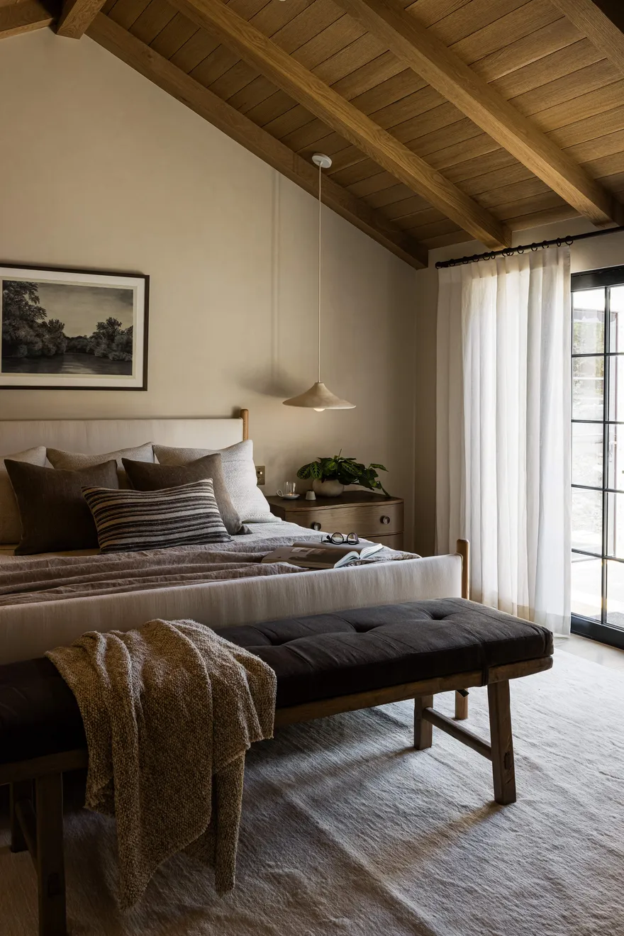 California Ranch Primary Suite Bedroom Design