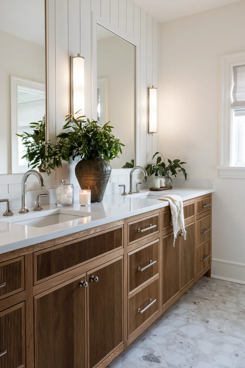Primary Suite bathroom in Coastal Connecticut