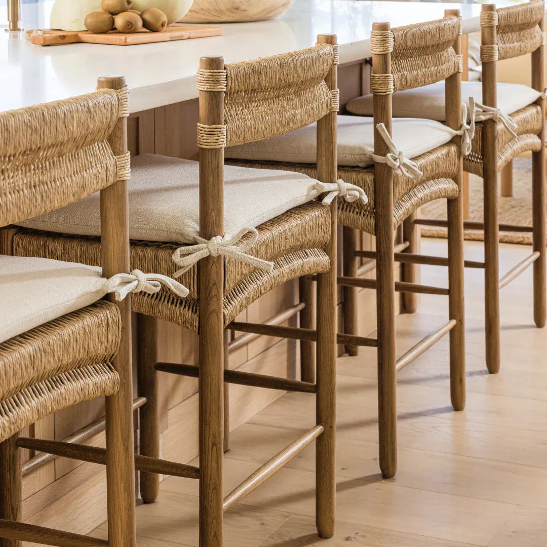 Suma Counter Stools, Pure Salt x Häti Home