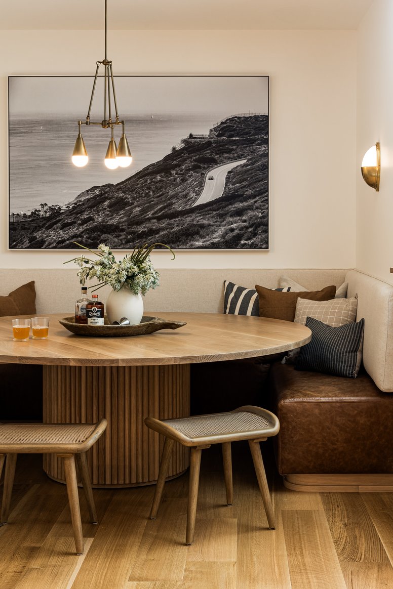 Basement dining table in Flint Hills by Pure Salt