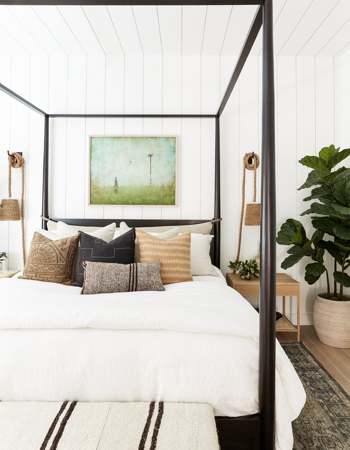 Guest Bedroom in Three Arch Bay by Pure Salt