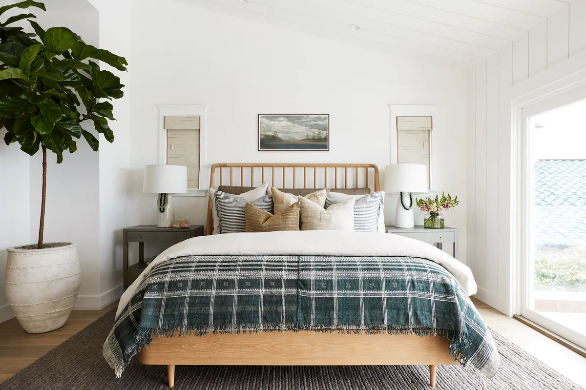 Primary Suite bedroom in Three Arch Bay by Pure Salt