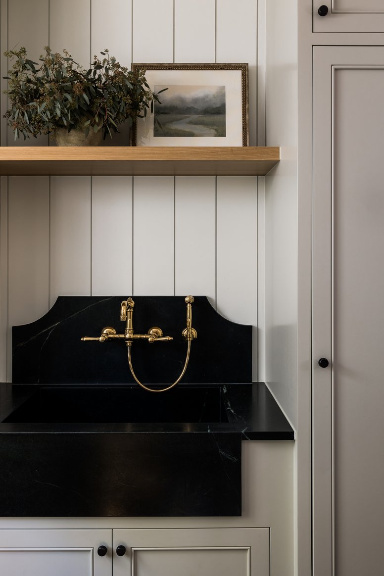 Bonus laundry room sink in Shady Canyon