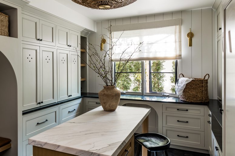 Bonus laundry room work station in Shady Canyon by Pure Salt