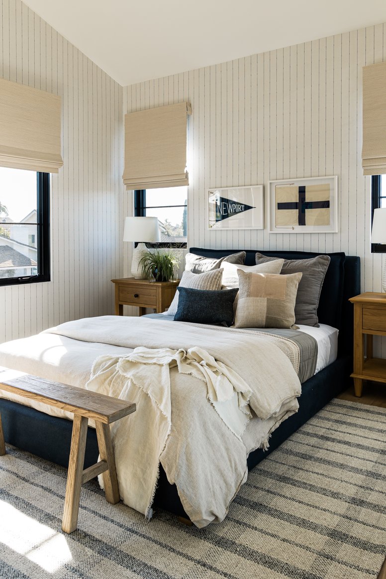Boys bedroom in Newport Harbor by Pure Salt
