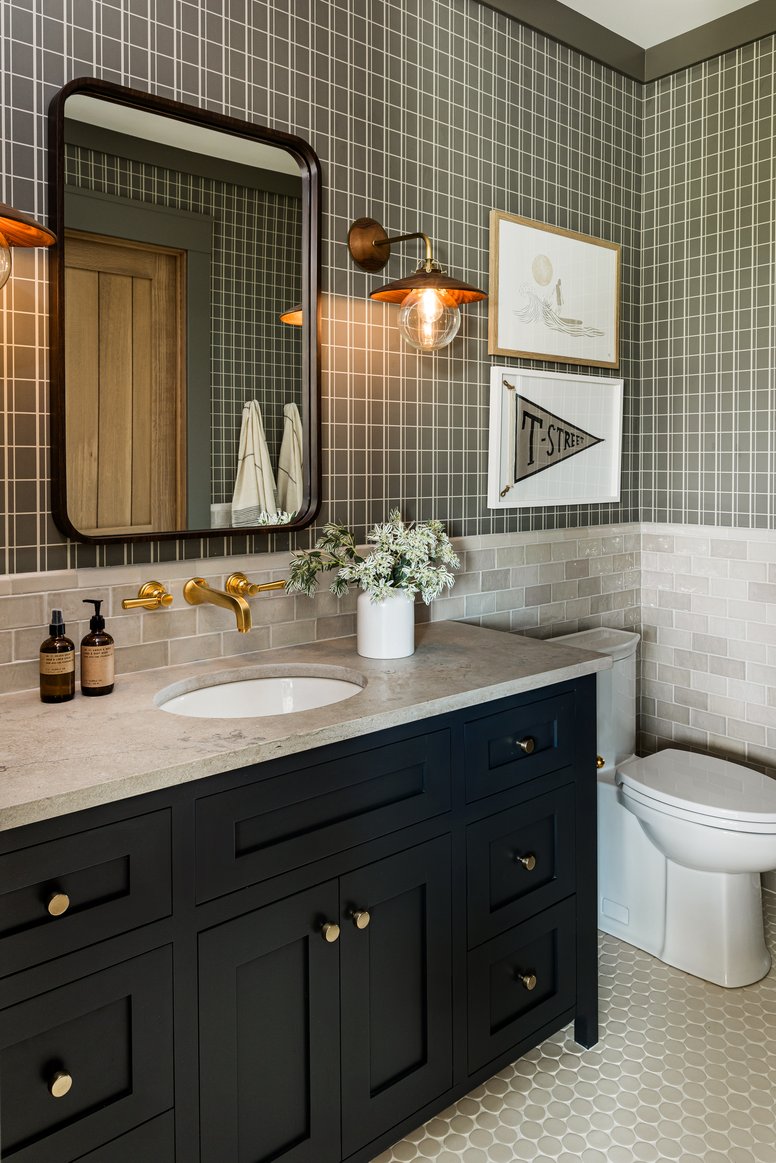 Boys Room bathroom sink in Flint Hills