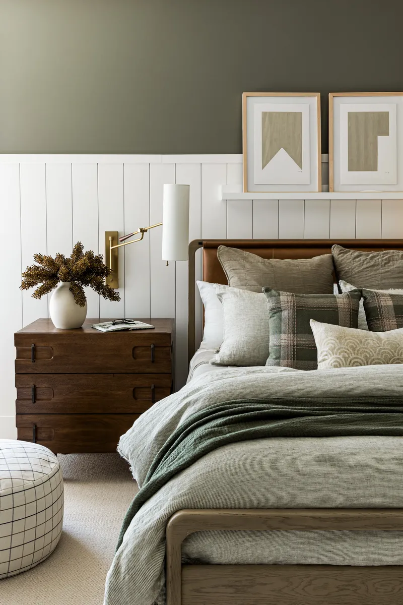 Boys Room bed and nightstand in Flint Hills by Pure Salt