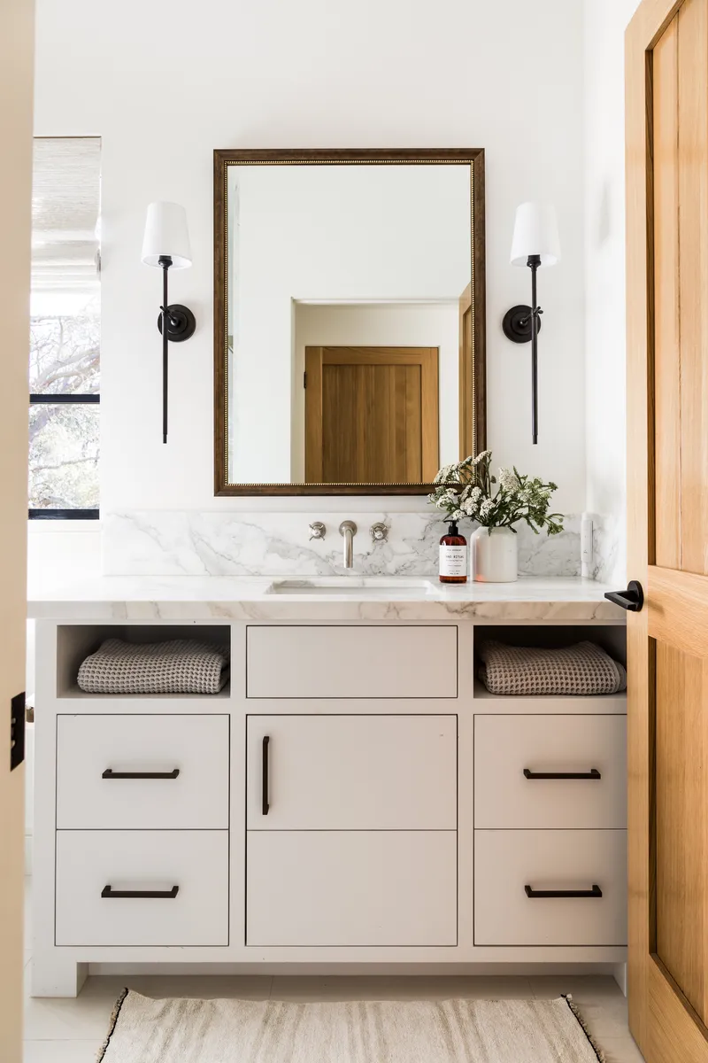 Casita bathroom in Los Gatos by Pure Salt