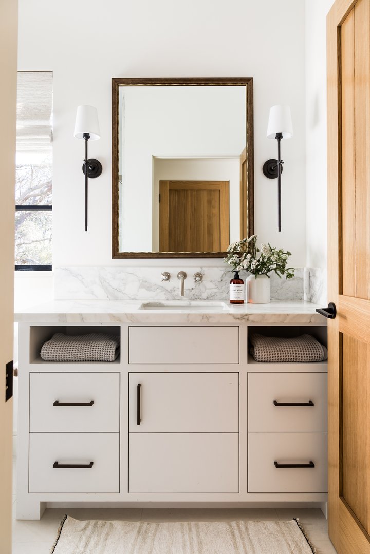 Casita bathroom in Los Gatos by Pure Salt