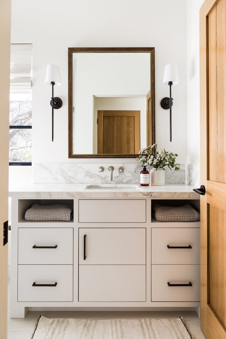 Casita bathroom in Los Gatos by Pure Salt