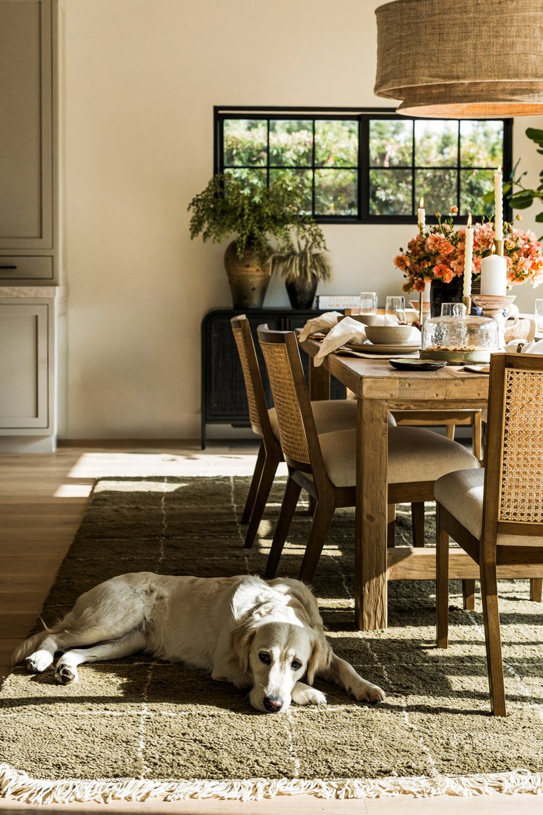 Dining Room in California Ranch