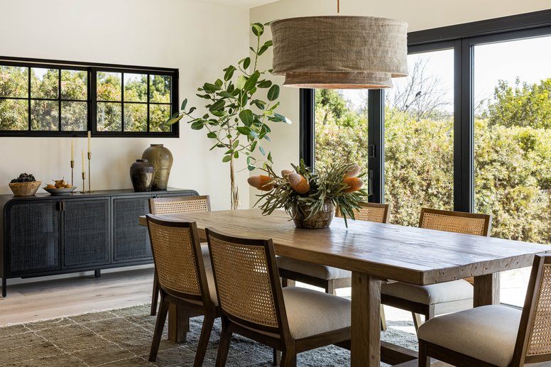 Dining Room table in California Ranch