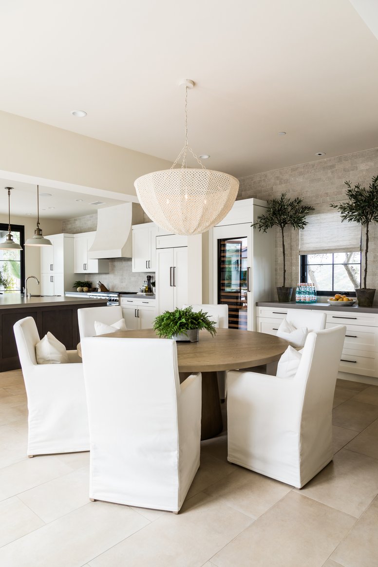 Dining Room in Coastal Canyon by Pure Salt