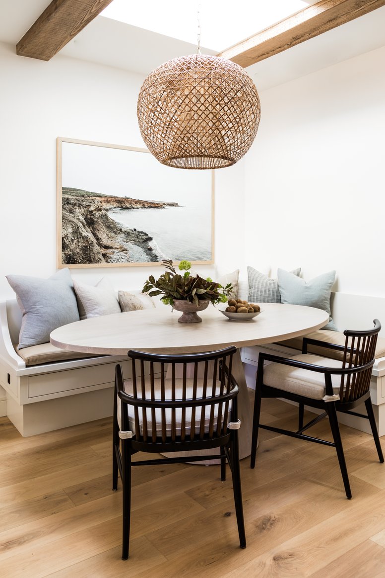 Dining nook seating in Los Gatos