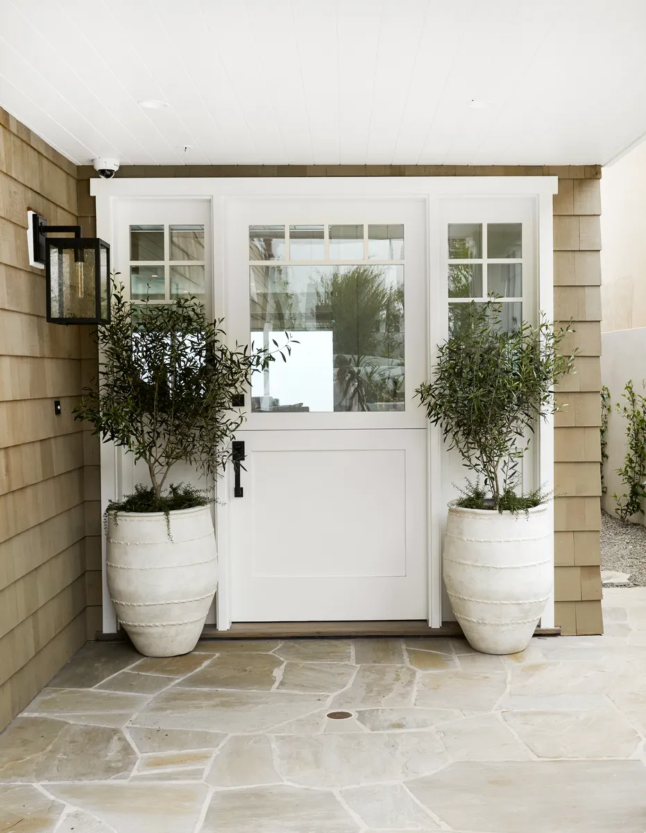 Entry door in Three Arch Bay