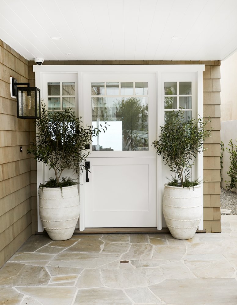 Entry door in Three Arch Bay