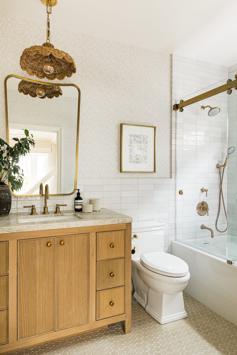 Girls bathroom in Emerald Bay