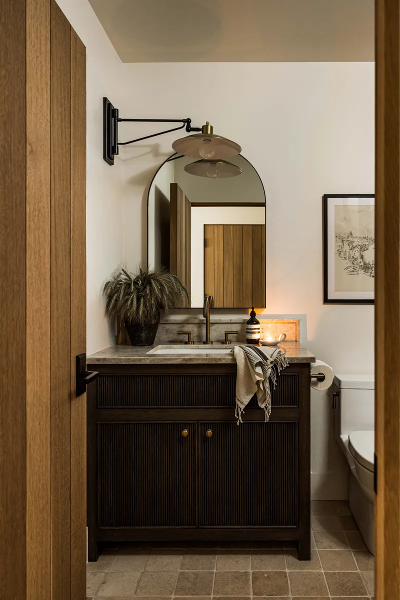 Guest Suite bathroom in California Ranch by Pure Salt