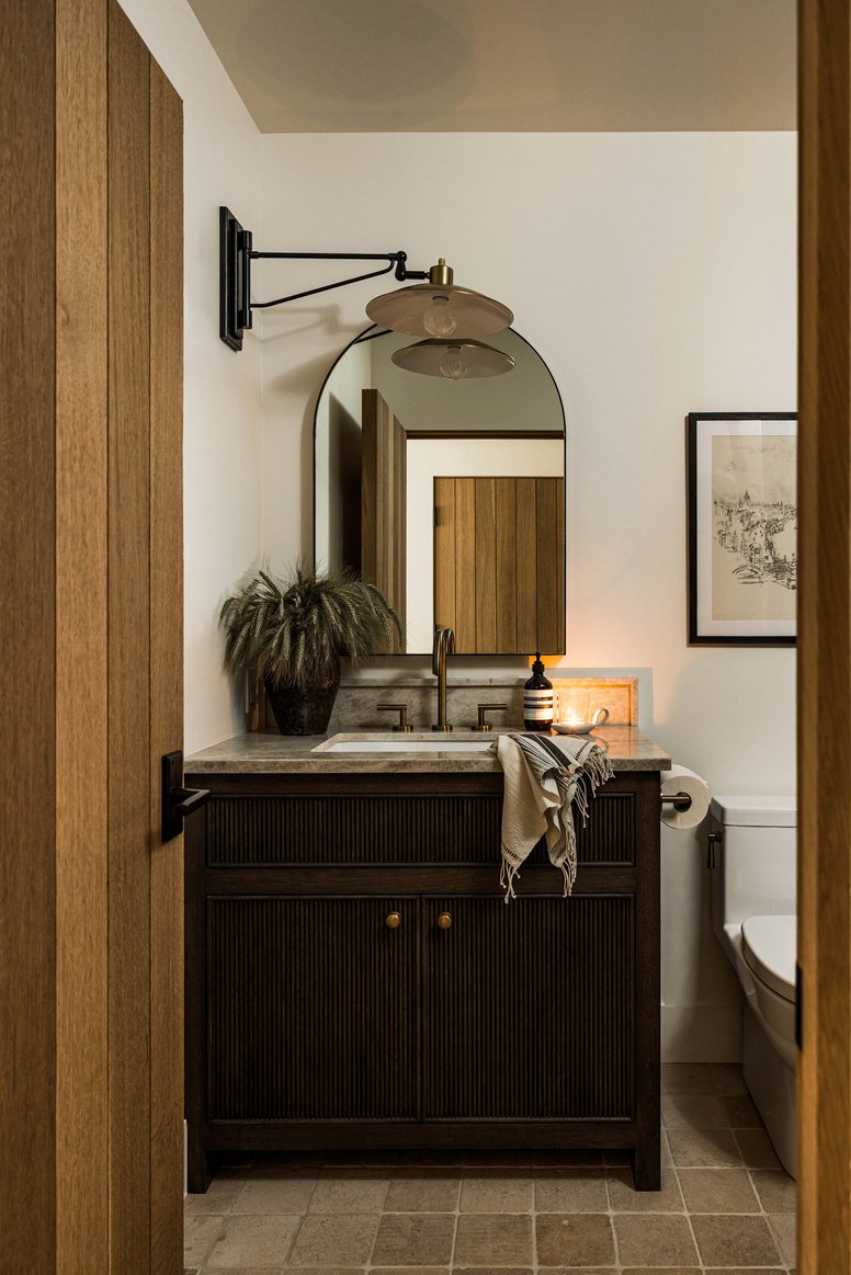Guest Suite bathroom in California Ranch by Pure Salt