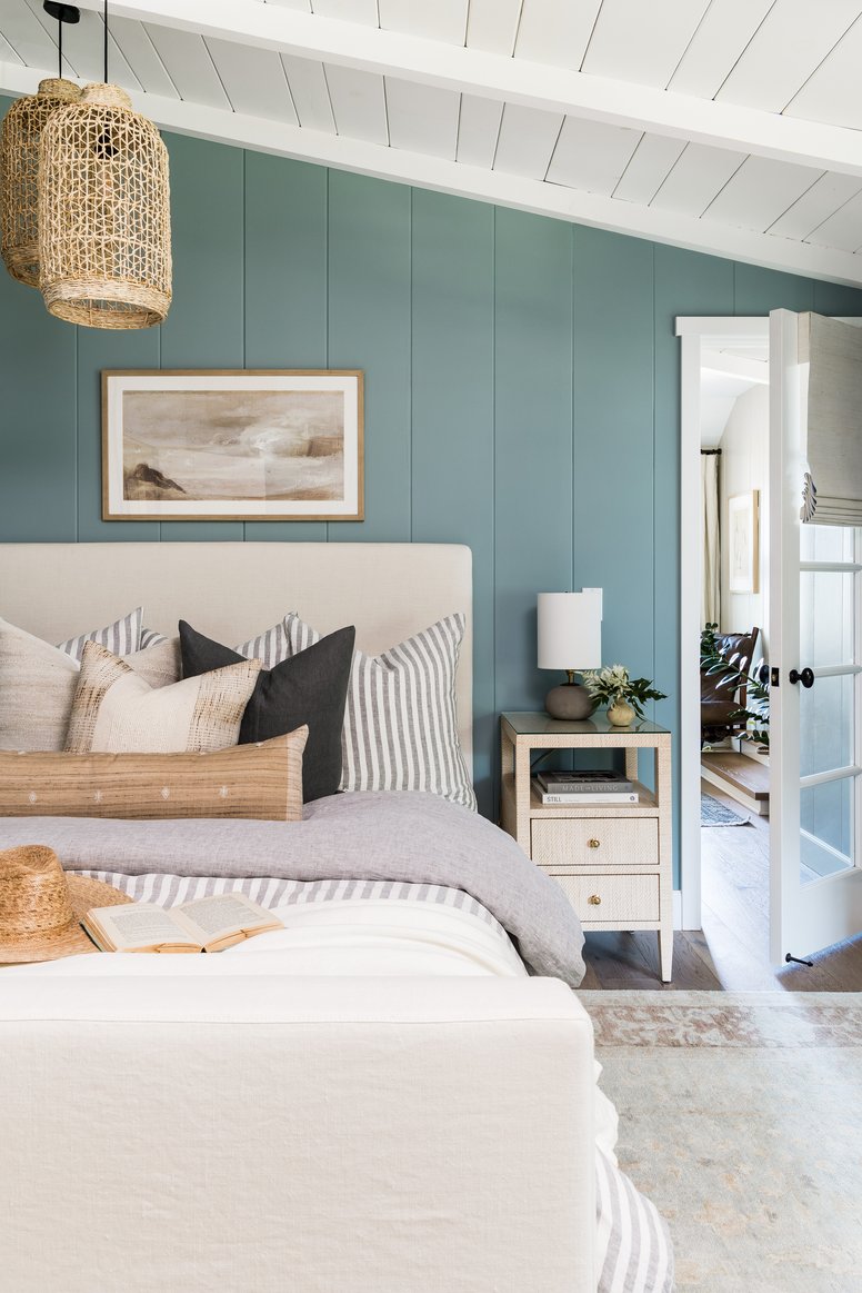 Guest Bedroom in Laguna Beach by Pure Salt