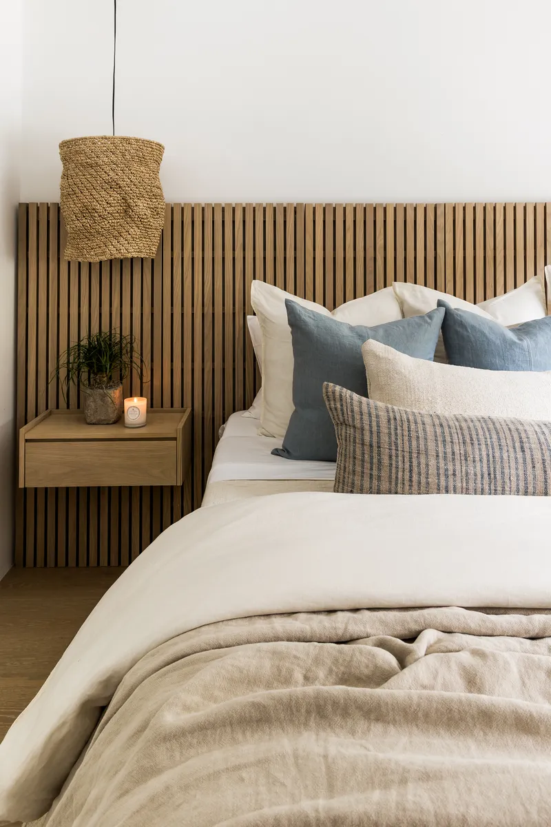 Guest bedroom in Malibu