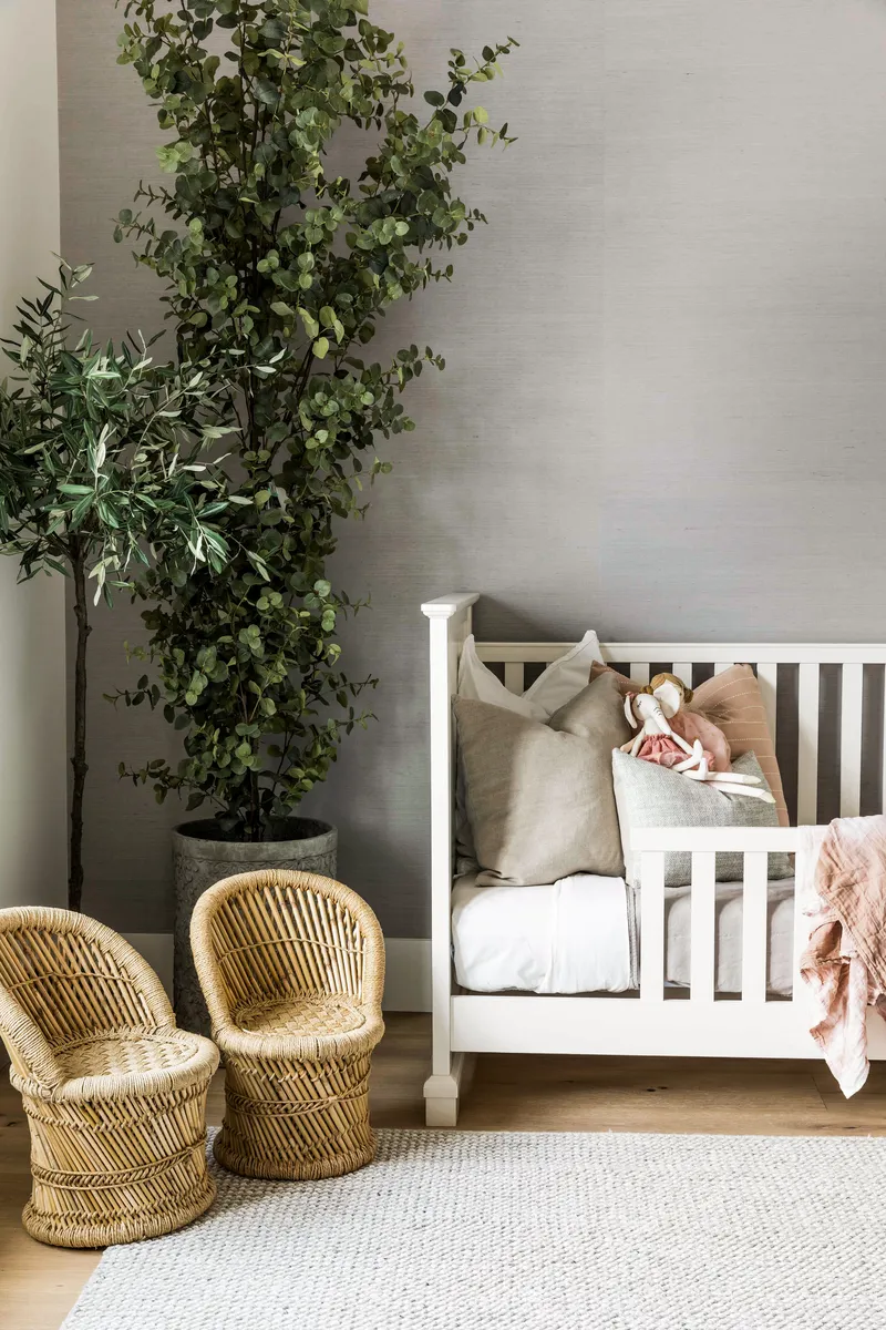 Girls Room crib in North Tustin