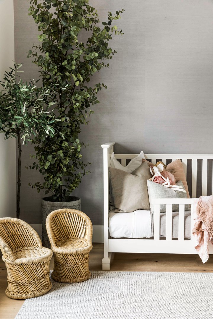 Girls Room crib in North Tustin