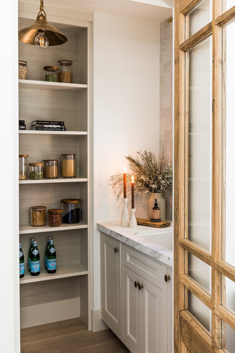 Kitchen pantry in Shady Canyon by Pure Salt