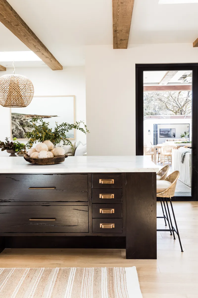 Kitchen Island in Los Gatos by Pure Salt