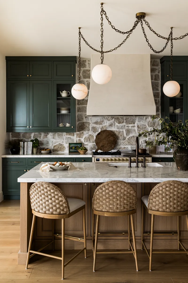 Kitchen seating in Newport Coast by Pure Salt