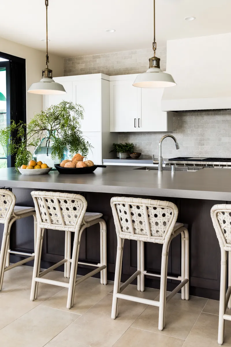 Kitchen seating in Coastal Canyon