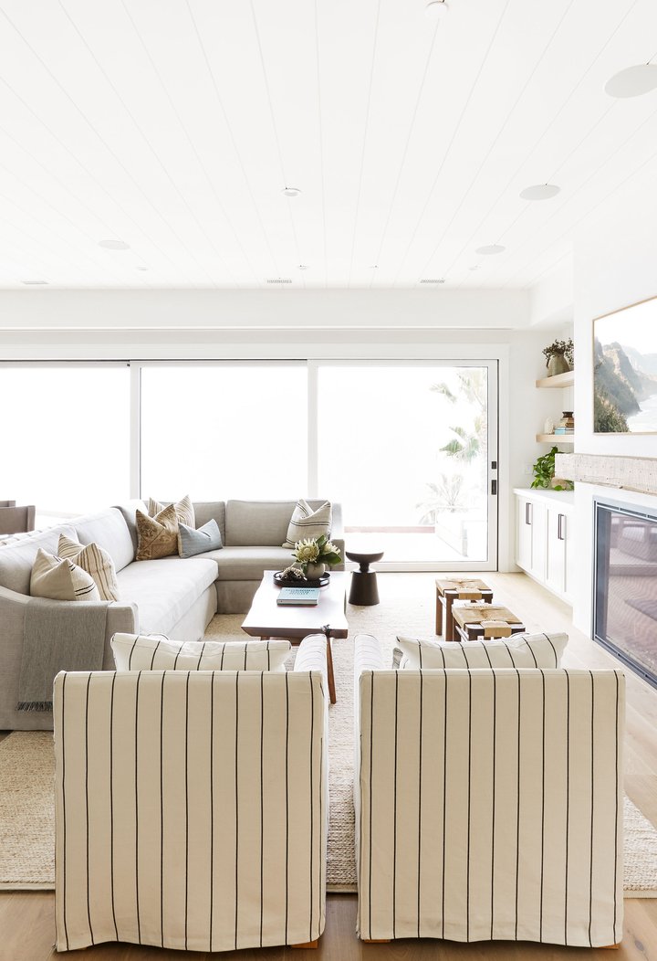 Living room chairs in Three Arch Bay